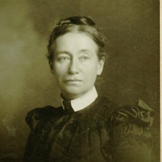 Daguerreotype of Annie Corsina Fox George, 1898