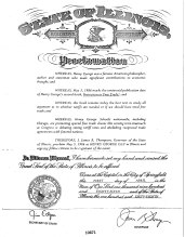 State of Illinois Henry George Day Proclamation, May 5, 1986_1